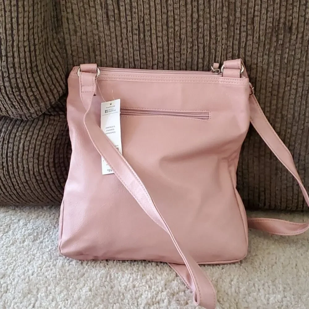 Rosetti pastel pink crossbody bag